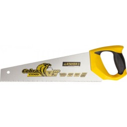 Ножовка STAYER &quot;PROFI&quot; &quot;COBRA&quot; GX900, трехгранный японский зуб, импульсная закалка, 2-х комп ручка, 9 TPI, 400мм 1514-40_z02
