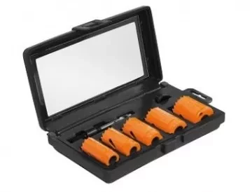 Набор коронок универсальных биметаллических Кратон 5 шт. 1 04 01 001 купить в Нижневартовске