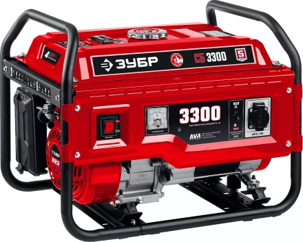 ЗУБР 3300 Вт, бензиновый генератор (СБ-3300) купить в Нижневартовске