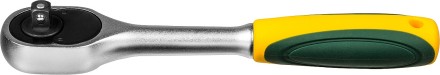 Трещотка для торцовых головок KRAFTOOL &quot;EXPERT&quot;, Сr-V сталь, 72 зубца, 1/4&quot; 27791-1/4_z02 купить в Нижневартовске