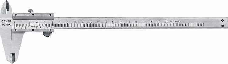 ЗУБР ШЦ-1-200, 200 мм, стальной штангенциркуль, Профессионал (34514-200) купить в Нижневартовске