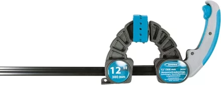 Струбцина реечная быстрозажимная,пластиковый корпус,рычажный храповый механизм,18"/450 мм GROSS 20709 купить в Нижневартовске