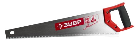 Ножовка по дереву (пила) ЗУБР МОЛНИЯ-5 500 мм, 5 TPI, прямой крупный зуб, быстрый рез поперек волокон, для крупных и средних заготовок 15075-50_z01 купить в Нижневартовске