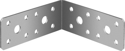 ЗУБР УК-2.0, 35 x 90 x 90 x 2 мм, цинк, крепежный уголок (310126-35-090) купить в Нижневартовске