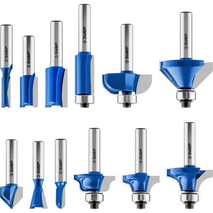 ЗУБР 12 шт, набор профильных фрез по дереву, Профессионал (28796-H12) купить в Нижневартовске