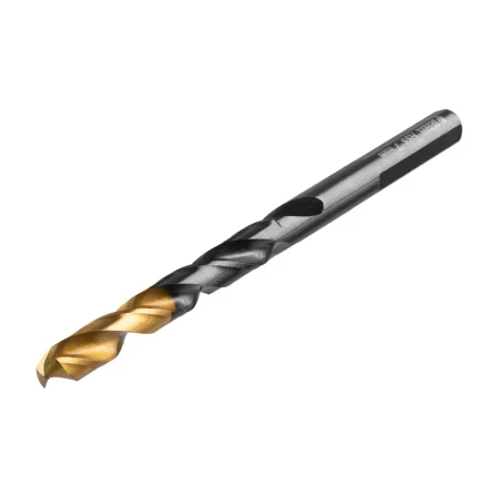 Сверло по металлу, 7 мм, HSS-Tin, Golden Tip, 10 шт. Denzel 717217 купить в Нижневартовске