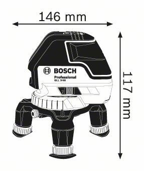 Нивелир лазерный GLL 3-50 BOSCH купить в Нижневартовске