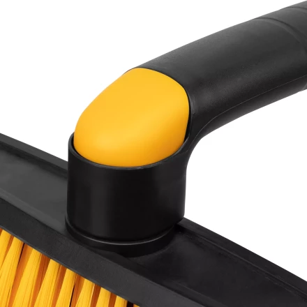 Щетка-сметка со скребком, телескоп, поворотная голова, 750-1120 мм Denzel 55326 купить в Нижневартовске