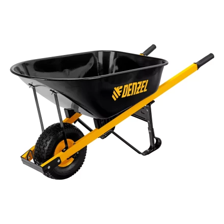 Тачка садово-строительная усиленная DENZEL 68999 одноколесная купить в Нижневартовске