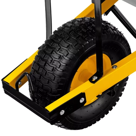 Тачка садово-строительная усиленная DENZEL 68999 одноколесная купить в Нижневартовске