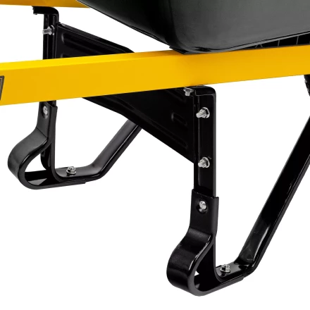 Тачка садово-строительная усиленная DENZEL 68999 одноколесная купить в Нижневартовске