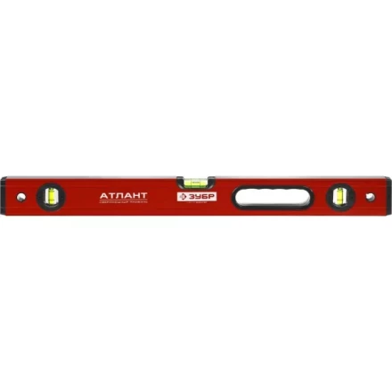 Уровень ЗУБР "МАСТЕР" "УС - 5" коробчатый усиленный, фрезерованный, 3 глазка, крашенный, с ручками, 60см 34585-060 купить в Нижневартовске