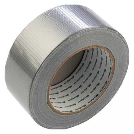 Лента клейкая армированная, 48 мм х 40 м, серебро Сибртех 888165 купить в Нижневартовске