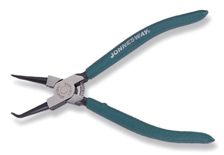 Щипцы для  стопорных колец  сжим загнутые  7&quot; AG010005  Jonnesway 47013 купить в Нижневартовске