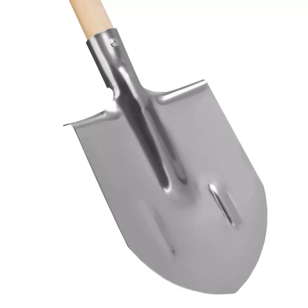 Лопата штыковая Palisad, нерж. сталь, 200х265х1385 мм, ребра жесткости, деревянный черенок, Россия, 6146757 купить в Нижневартовске