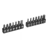 Набор инструментов Denzel 15801, 1/2", 1/4", CrV, S2, пластиковый кейс, 64 предмета купить в Нижневартовске