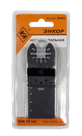 Насадка пильная 34мм BIM д/МФЭ Энкор 50463 купить в Нижневартовске