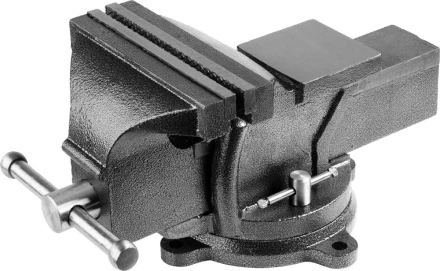 Тиски STAYER "STANDARD" слесарные с поворотным основанием, 200мм/ 17,5кг 3254-200 купить в Нижневартовске