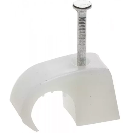 Скоба-держатель для кабеля, универсальная, с оцинкованным гвоздем, 4-7 мм, 60 шт, STAYER Master 45050-04-07 45050-04-07 купить в Нижневартовске