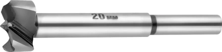 Сверло Форстнера по дереву, URAGAN 29995-20, d=20мм 29995-20 купить в Нижневартовске