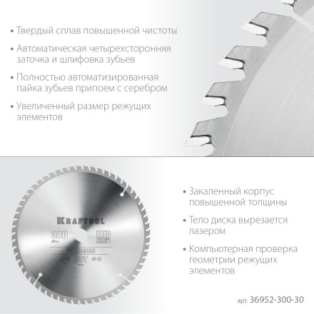 Диск пильный PRECISION, повышенный ресурс 36952-300-30 купить в Нижневартовске