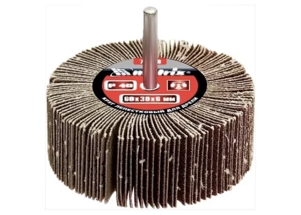 Круг лепестковый для дрели P 60  80 х 30 х 6 мм MATRIX 74142 купить в Нижневартовске