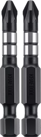 Биты для ударных шуруповертов KRAFTOOL Impact Pro PZ 26193-2-50-S2 купить в Нижневартовске