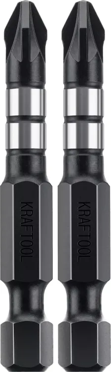 Биты для ударных шуруповертов KRAFTOOL Impact Pro PZ 26193-2-50-S2 купить в Нижневартовске