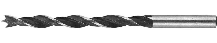 Сверло спиральное по дереву "M-type", М-образная заточка, сталь HCS, STAYER Professional 2942-085-05, d=5мм 2942-085-05_z01 купить в Нижневартовске