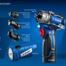 ЗУБР КОМБИ #4, набор: модульная дрель-шуруповерт + LED фонарь, BRUSHLESS, 12 В, 45 Н·м, 2 АКБ тип Т7 (2 А·ч), кейс, Профессионал (DB-125-22F) купить в Нижневартовске