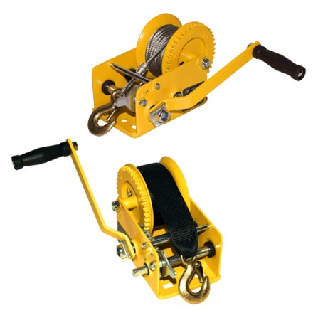 Лебедка ручная барабанная Magnus-Profi LRB-1100, 1100 кг, лента 10 м купить в Нижневартовске