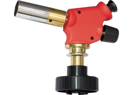 Профессиональная горелка на бутановый баллон пьезоподжиг расширенное сопло Matrix 91427 купить в Нижневартовске