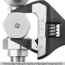 Ключ разводной SlimWide-S, 200 / 38 мм, KRAFTOOL 27263-20 купить в Нижневартовске
