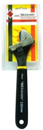 Ключ разводной с переставной губкой 250 мм 19076 купить в Нижневартовске