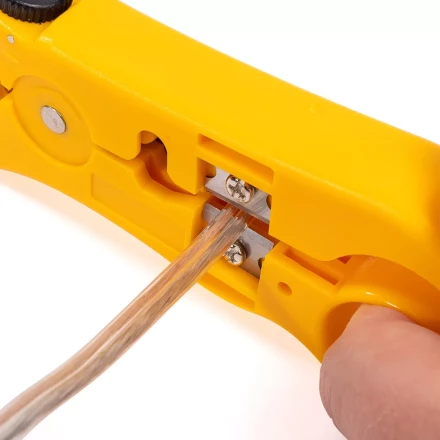 Стриппер КВТ КС-332 для снятия изоляции с коаксиального кабеля (89440) купить в Нижневартовске