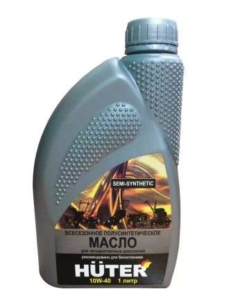 Масло для четырехтактных двигателей HUTER 10W-40 73/8/1/1 купить в Нижневартовске