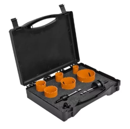 Набор коронок универсальных биметаллических Кратон 6 шт. 1 04 01 002 купить в Нижневартовске