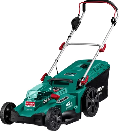 ЗУБР С1-18, 36 В, 43 см, без АКБ, бесщеточная газонокосилка (ГКЛ-4336) купить в Нижневартовске