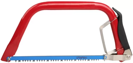 Набор GRINDA Пила лучковая с 2 полотнами по дереву и по металлу, 300мм/12" 1551-30 купить в Нижневартовске