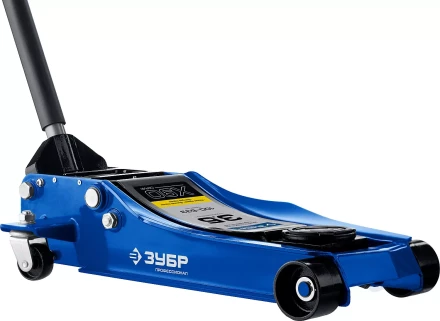 Домкрат гидравлический подкатной X90, 3,5т, 100-533мм, ЗУБР Профессионал 43054-3.5 43054-3.5 купить в Нижневартовске