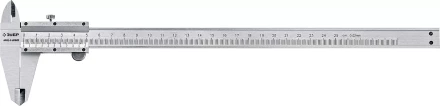 ЗУБР ШЦ-1-250, 250 мм, стальной штангенциркуль, Профессионал (34514-250) купить в Нижневартовске