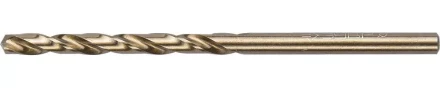 Сверло ЗУБР "ЭКСПЕРТ" КОБАЛЬТ по металлу, цилиндрический хвостовик, быстрорежущая сталь Р6М5К5, класс точн. А1, 3,5х70мм 4-29626-070-3.5 купить в Нижневартовске
