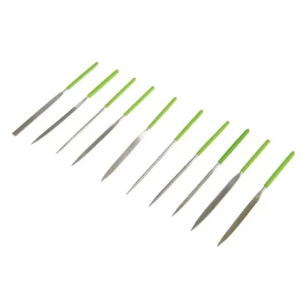 Набор надфилей алмазных 140х70х3 10 штук СИБРТЕХ 158357 купить в Нижневартовске