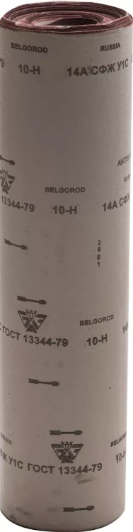 Шлиф-шкурка водостойкая на тканевой основе в рулоне № 10 (Р 120), 3550-010, 800мм x 30м 3550-010_z01 купить в Нижневартовске