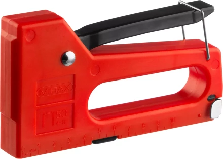 Степлер, пластиковый корпус для тонкой скобы тип 53 (4-8 мм), MIRAX 3142 купить в Нижневартовске