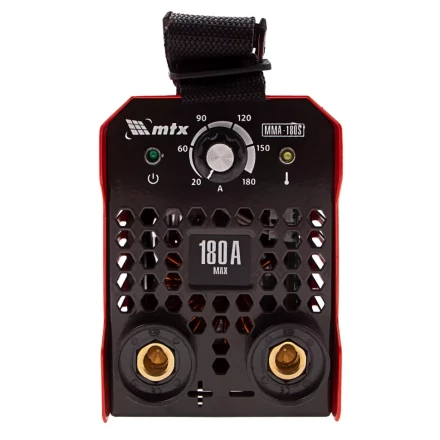 Инверторный аппарат дуговой сварки MTX 94390 MMA-180S, 180 А, ПВ60%, диаметр электрода 1,6-4 мм купить в Нижневартовске