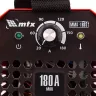 Инверторный аппарат дуговой сварки MTX 94390 MMA-180S, 180 А, ПВ60%, диаметр электрода 1,6-4 мм купить в Нижневартовске