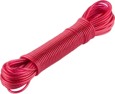 Шнур ЗУБР "МАСТЕР" бельевой, стальная сердцевина, в пластиковой оплетке, 15м 50140-15 купить в Нижневартовске