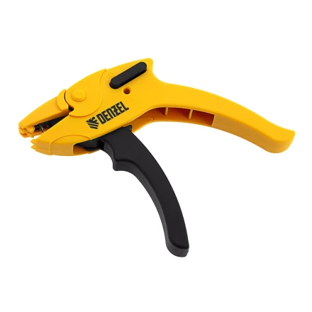 Щипцы для зачистки электропроводов, сечением 0,2-6 мм2, функция обрезания проводов Denzel 17741 купить в Нижневартовске