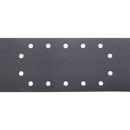 Лист шлиф. универсал. URAGAN с покрытием стеарата цинка, 14 отверстий по кругу, для ПШМ, P320, 115х280мм, 50шт 907-23104-320-50 купить в Нижневартовске